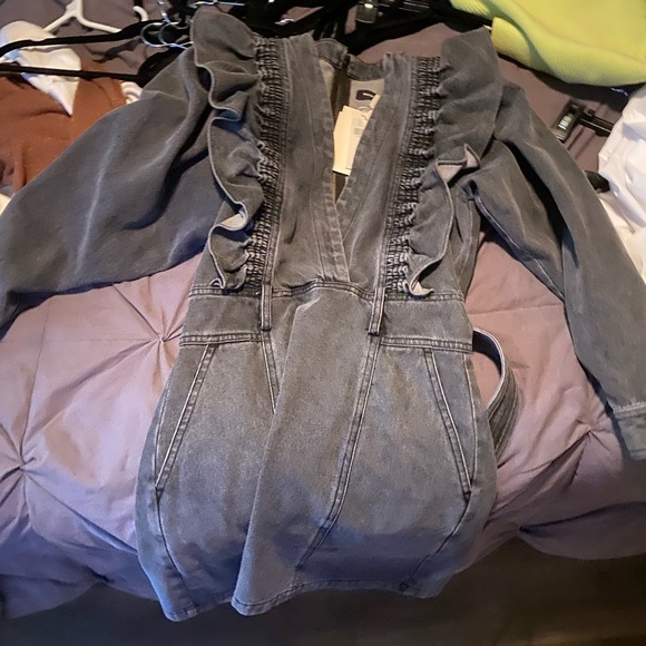 Denim Mini Dress - Picture 5 of 6